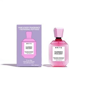 NIB BRITE Hair & Body Fragrance + Repairing Peptides- Summer Holidays 3.38 Fl Oz